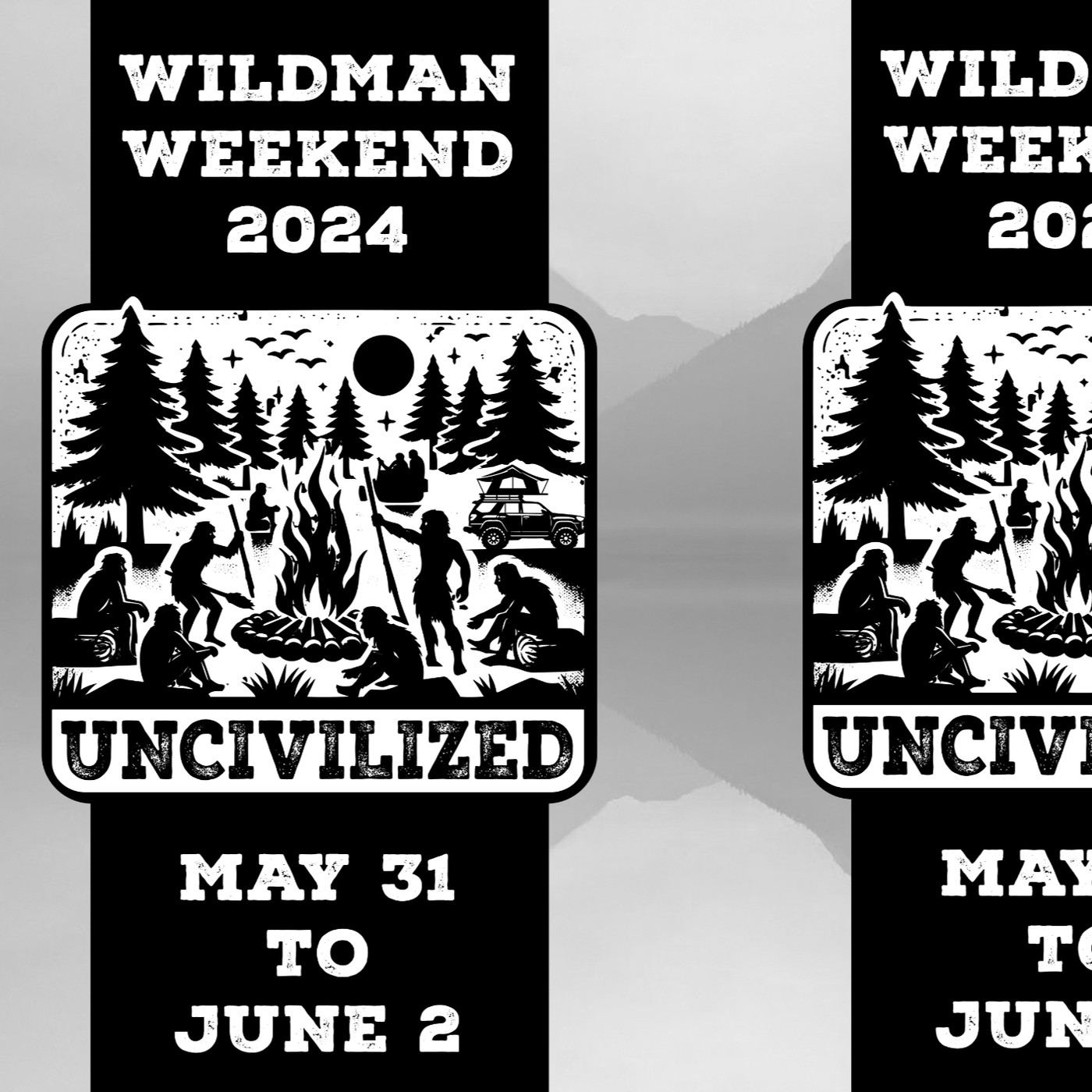 MRCC Wildman Weekend 2024 event poster