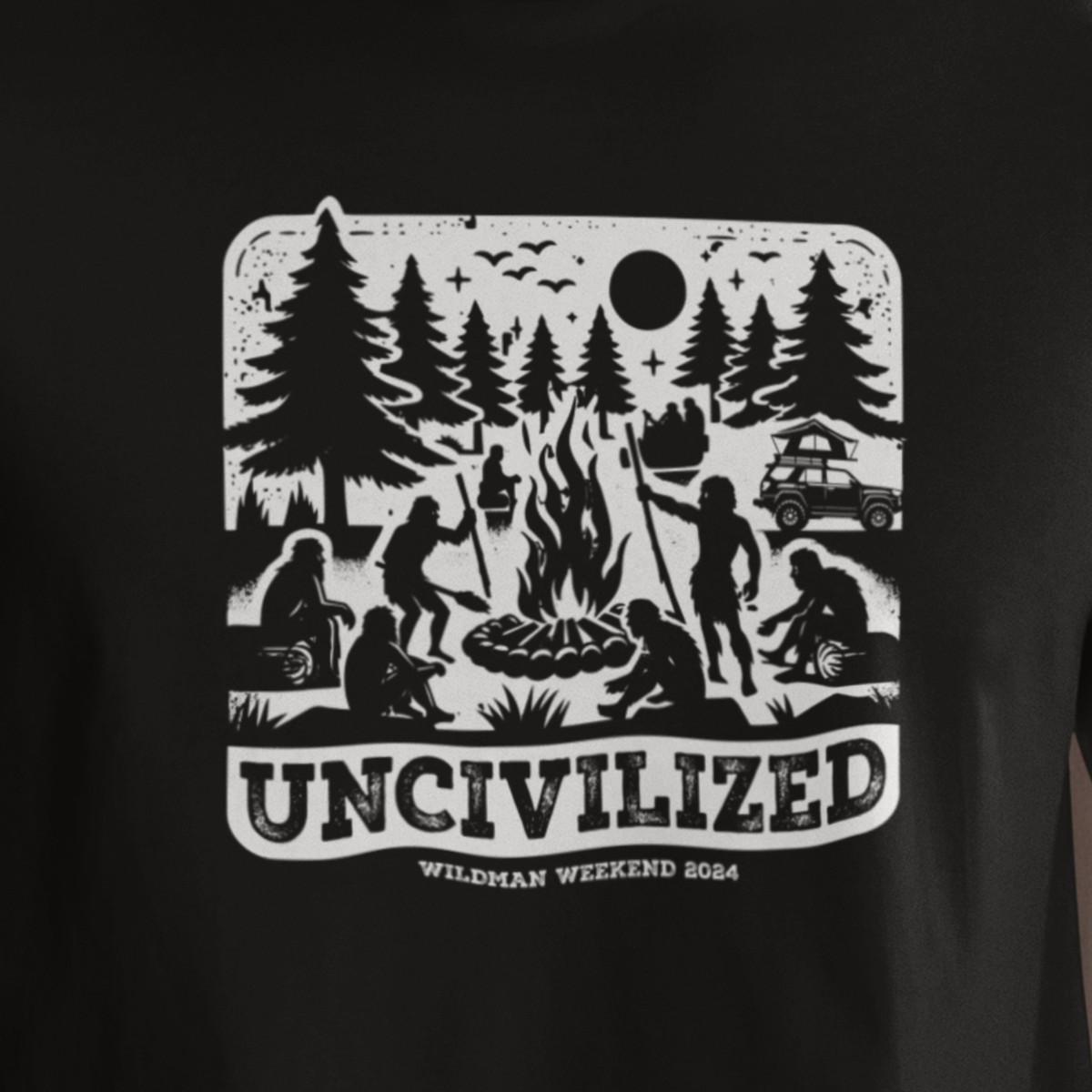 MRCC Uncivilized retreat apparel design